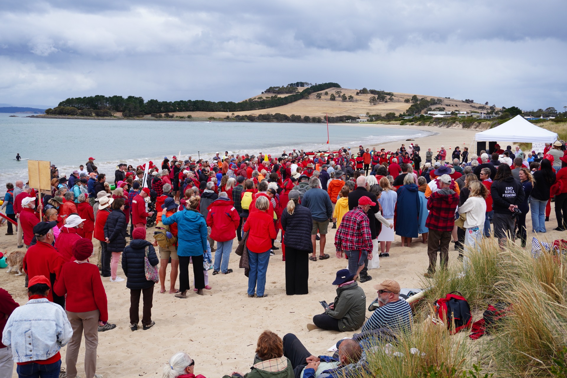 Cremorne beach rally, February 2026